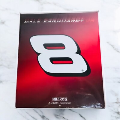Dale Earnhardt Jr #8 2005 Wall Calendar Nascar Racing Write In Stats NEW SEALED