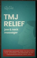 TMJ RELIEF JAW & NECK MASSAGER - TMJ MASSAGE TOOL, ERGONOMIC DESIGN