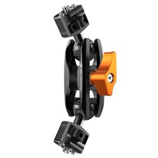 Dual Ball Heads Articulating Magic Arm with 1/4-20 Screw Camera Monitor Mount