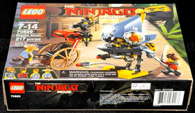 NEW SEALED! LEGO NINJAGO 70629 PIRANHA ATTACK / NINJA / MECH / NINJAGO MOVIE