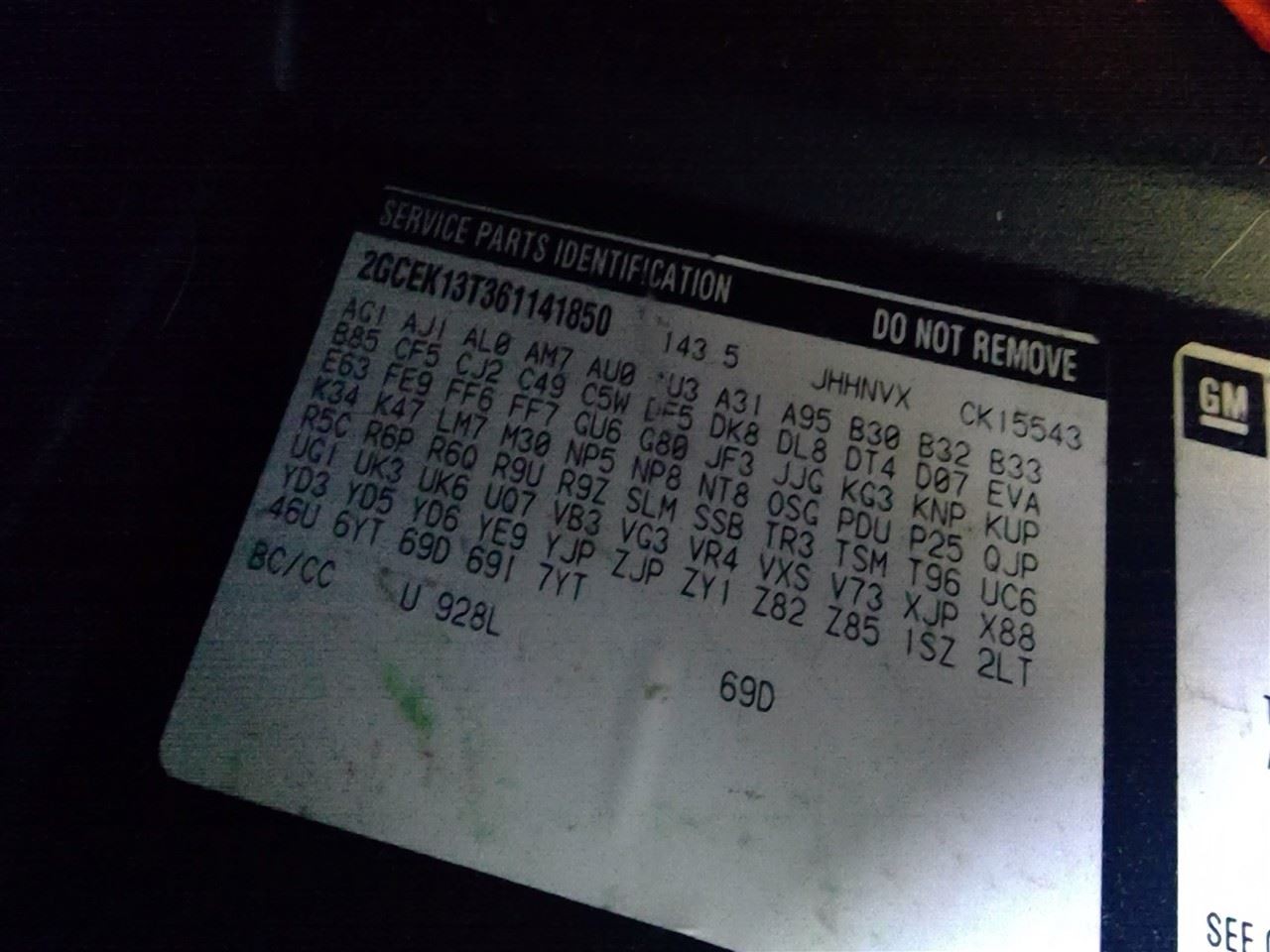 Upper Control Arm Front Fits 03-14 Express 1500 Van 3755979 thumbnail 2