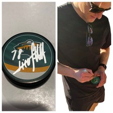 NICO STURM SIGNED MINNESOTA WILD HOCKEY PUCK W/ CASE COA