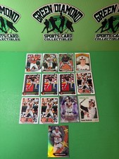 (13) BALTIMORE ORIOLES GUNNER HENDERSON ROOKIE CARD LOT TOPPS HERITAGE