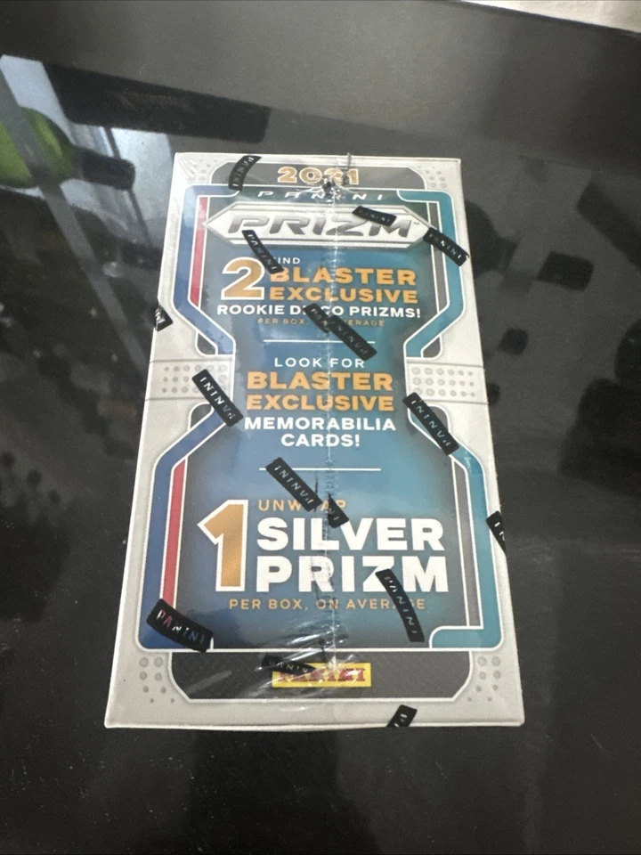 Panini Prizm Football Blaster Disco Prizms 2021 sellado de fábrica + 3 bonos sellados Foto 2 de 4