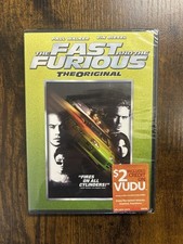 The Fast and the Furious DVD NEW SEALED