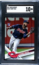 2017 Topps Update #US151 Yandy Diaz RC Rookie SGC 10 Gem Mint