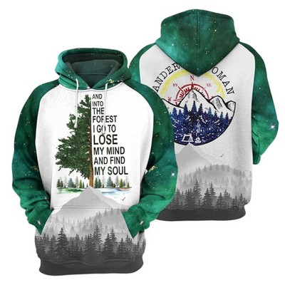 Hiking Wander Woman 3D All Over Printed Shirt