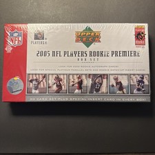 2005 Upper Deck NFL Players Rookie Premiere Sealed Box Set (Aaron Rodgers RC)