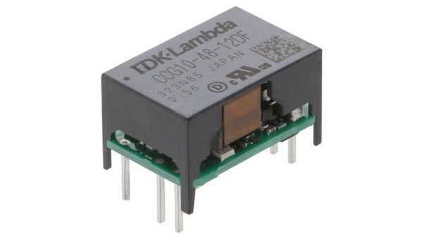Przetwornica Dc/Dc, 10W, 0,42A, 0,42A, 18...76V Dc, 12V Dc, -12V Dc, CCG10-48-12-image