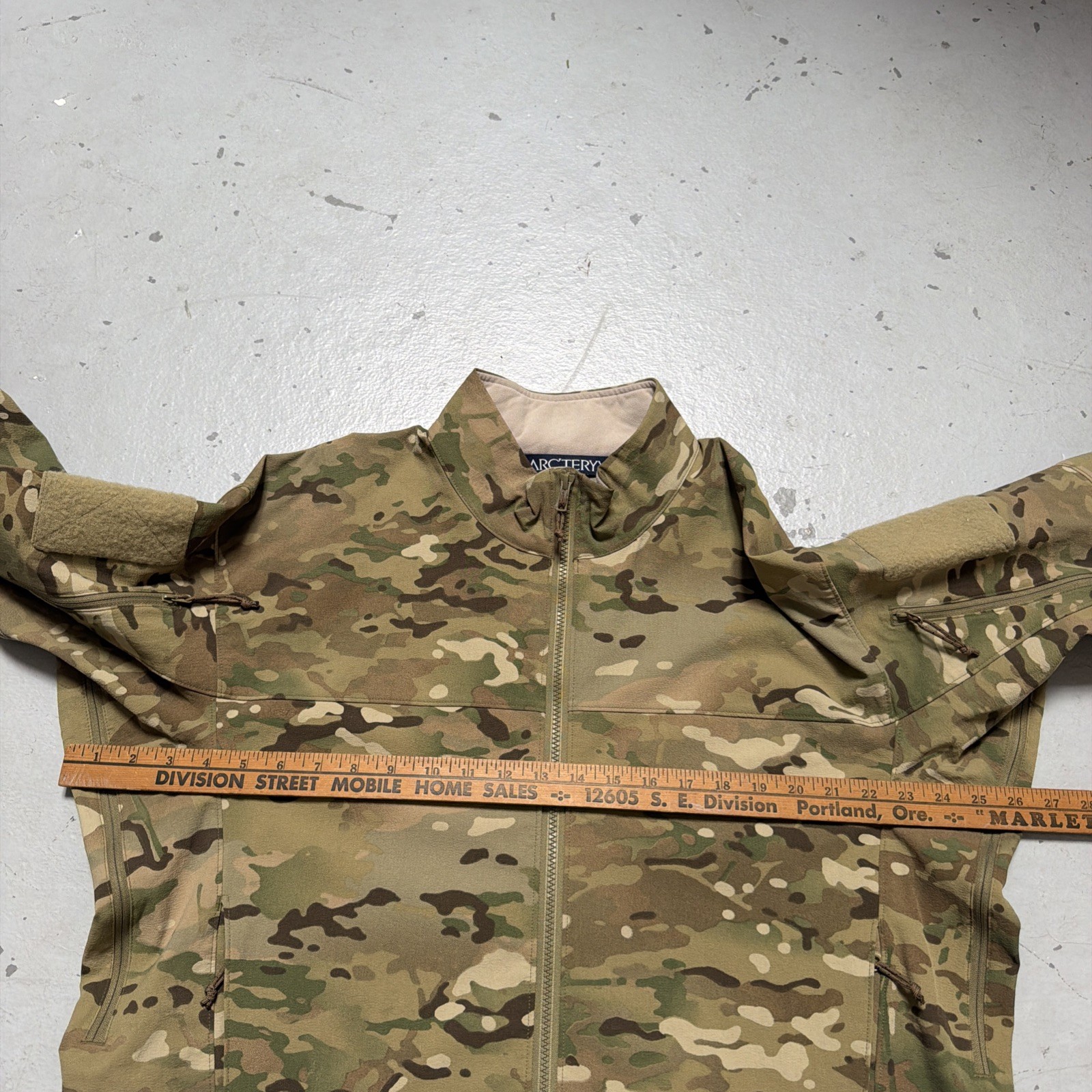 Arcteryx Leaf Multicam Softshell Nylon Tactical Jacket Made USA XL RARE EUC image 4