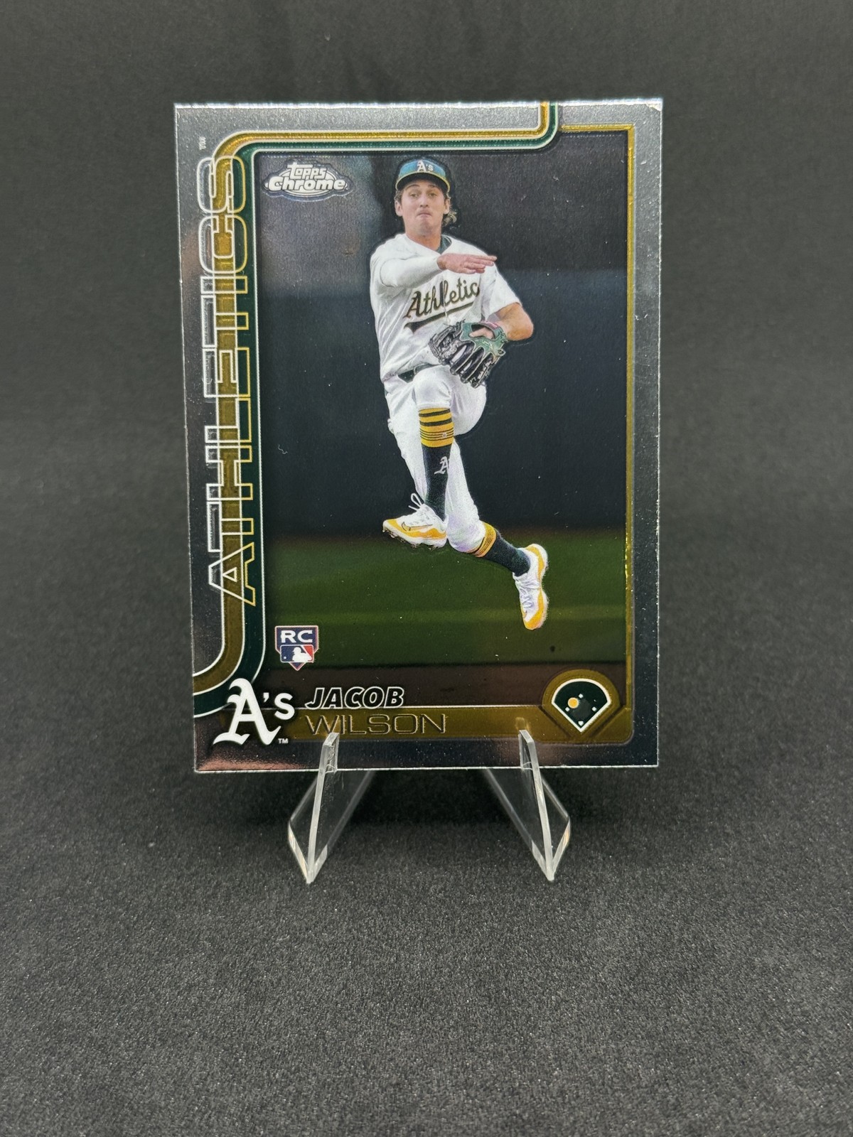 2025 Topps Chrome - Jacob Wilson #96 (RC)
