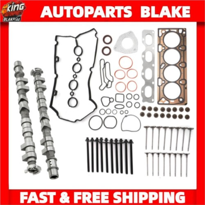 #ad #ad 1.8L Engine In. amp; Ex. Camshaft amp; Head Gasket Kit Set For 11 15 Chevrolet Cruze $188.00