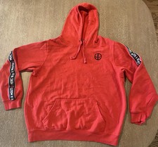 Marvel Deadpool  Merc With A Mouth  Red Black Pullover Hoodie Men's XL