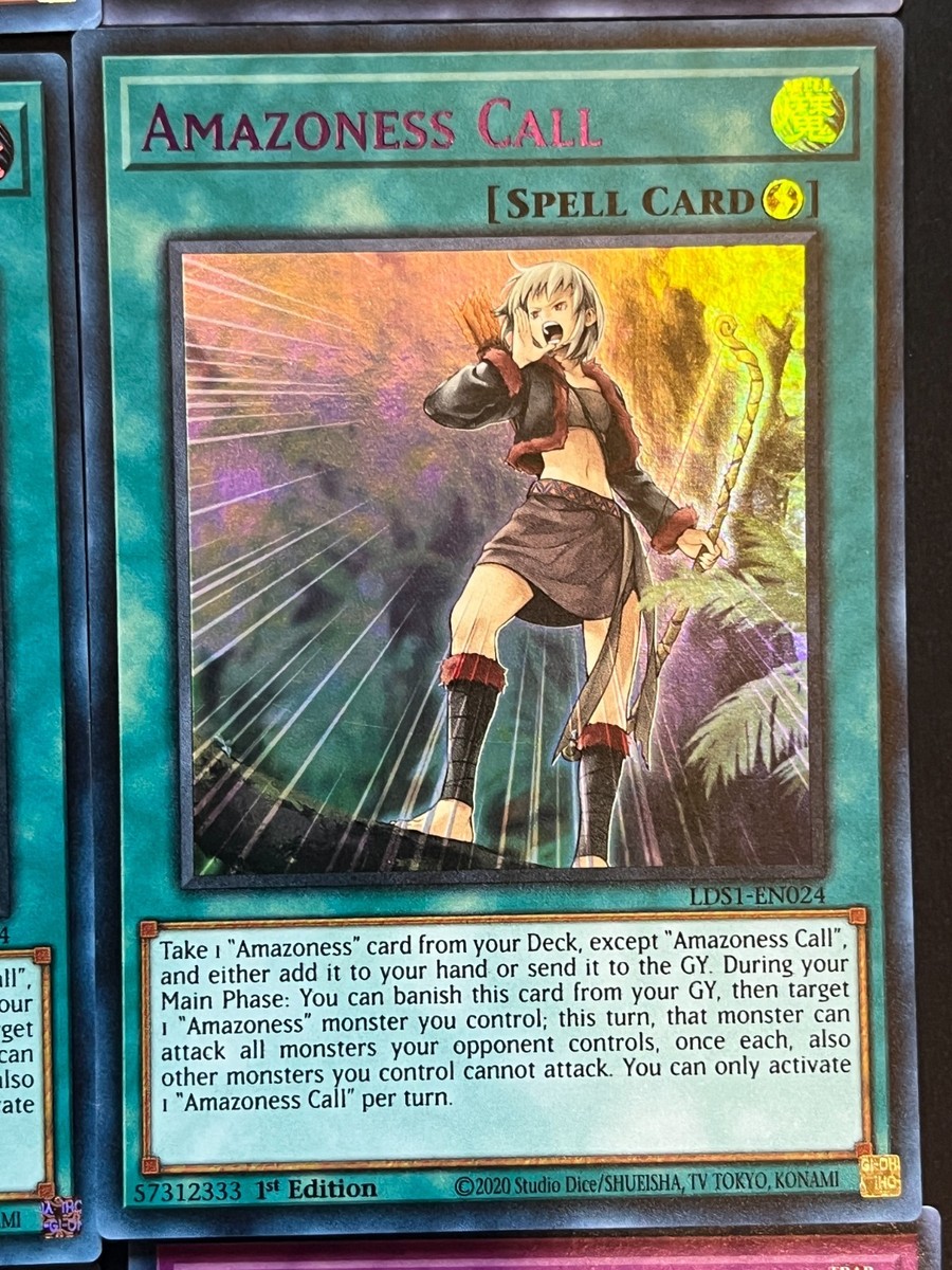 YUGIOH AMAZONESS DECK- QUEEN- PRINCESS- TIGER- WARRIOR- SPIRIT- CHAIN NM |  eBay