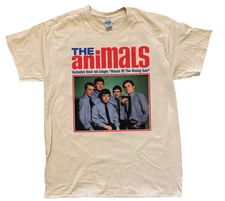 The Animals Band House Of The Rising Sun T Shirt Full Size S-5XL