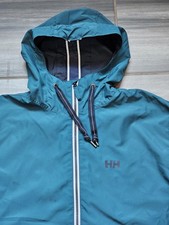 Helly Hansen Windbreaker Rain Jacket Hoodie Ocean Race
