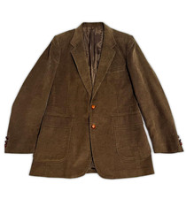 Vintage Corduroy Blazer Brown Mens Sport Coat The Corduroy Collection Classic S