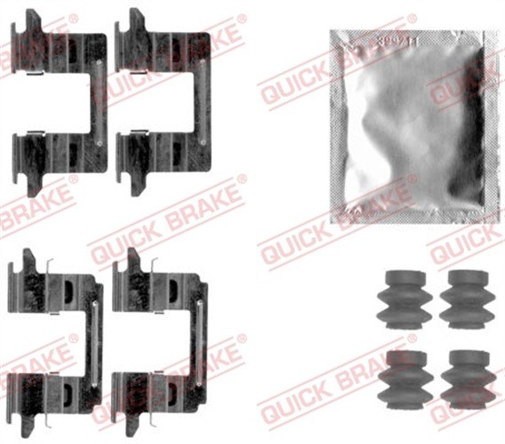 Fits QUICK BRAKE QB109-1841 Accessory Kit, disc brake pad QB109-1841 Brake pad - Image 8
