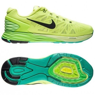 NIKE LUNARGLIDE 6 LIME VOLT EU 45 654433.701 NEU im Karton Sammler