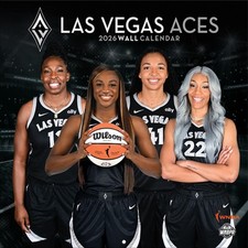 Las Vegas Aces 2026 12x12 Team Wall Calendar - Non Fsc by Turner Sports
