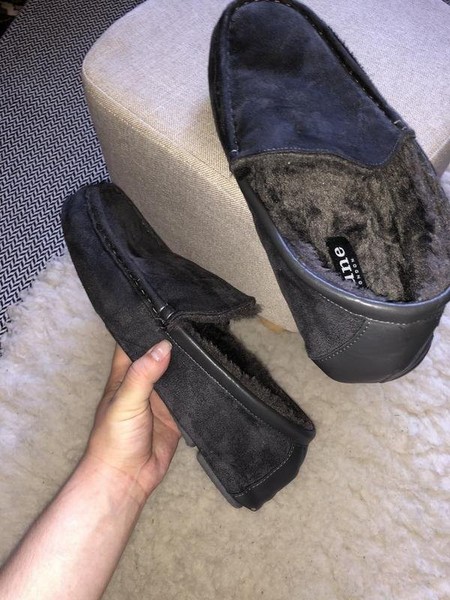 Men Dune Slippers Grey 40