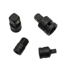 4pcs 1/4 3/8 1/2 Steel Air-Impact Adapter Converter Socket Set Reducer Drive