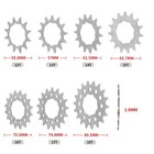 Fahrrad Kettenrad Fahrradzubehör Fixed Track MTB Mountainbike Ritzel Rad