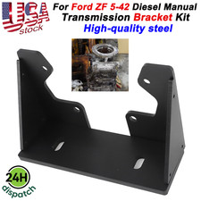 For Zf5 Zf 5-42 Ford Manual Transmission Support Bracket Brace Steel Kit Black