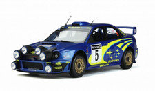 1/18 SUBARU IMPREZA WRC RAC RALLY 2001 BURNS OTTOMOBILE OT391