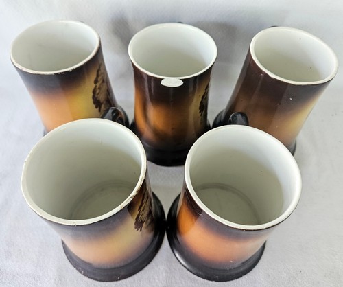 Warwick Ioga Native Cups Pitcher Set 5 Cups 1 Pitcher Vintage Rare SEE READ - Picture 11 of 13