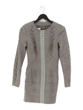 House Of CB London Bodycon Midi Dress XS in Grey