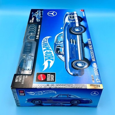 Mattel Brick Shop Hot Wheels Mercedes-Benz 300 SL Car Building Set