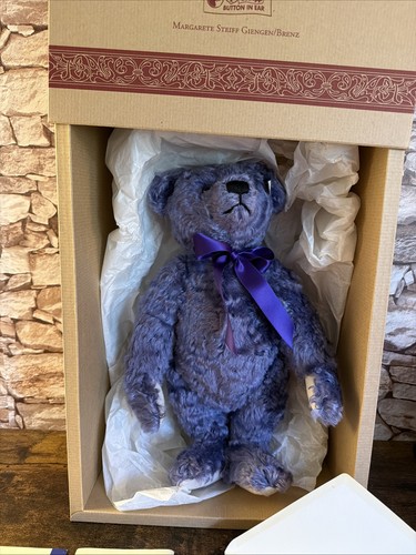 Steiff Teddy Bear Lavender Blue 42 – bear No. 000692 . 665479. 42cm North Amer