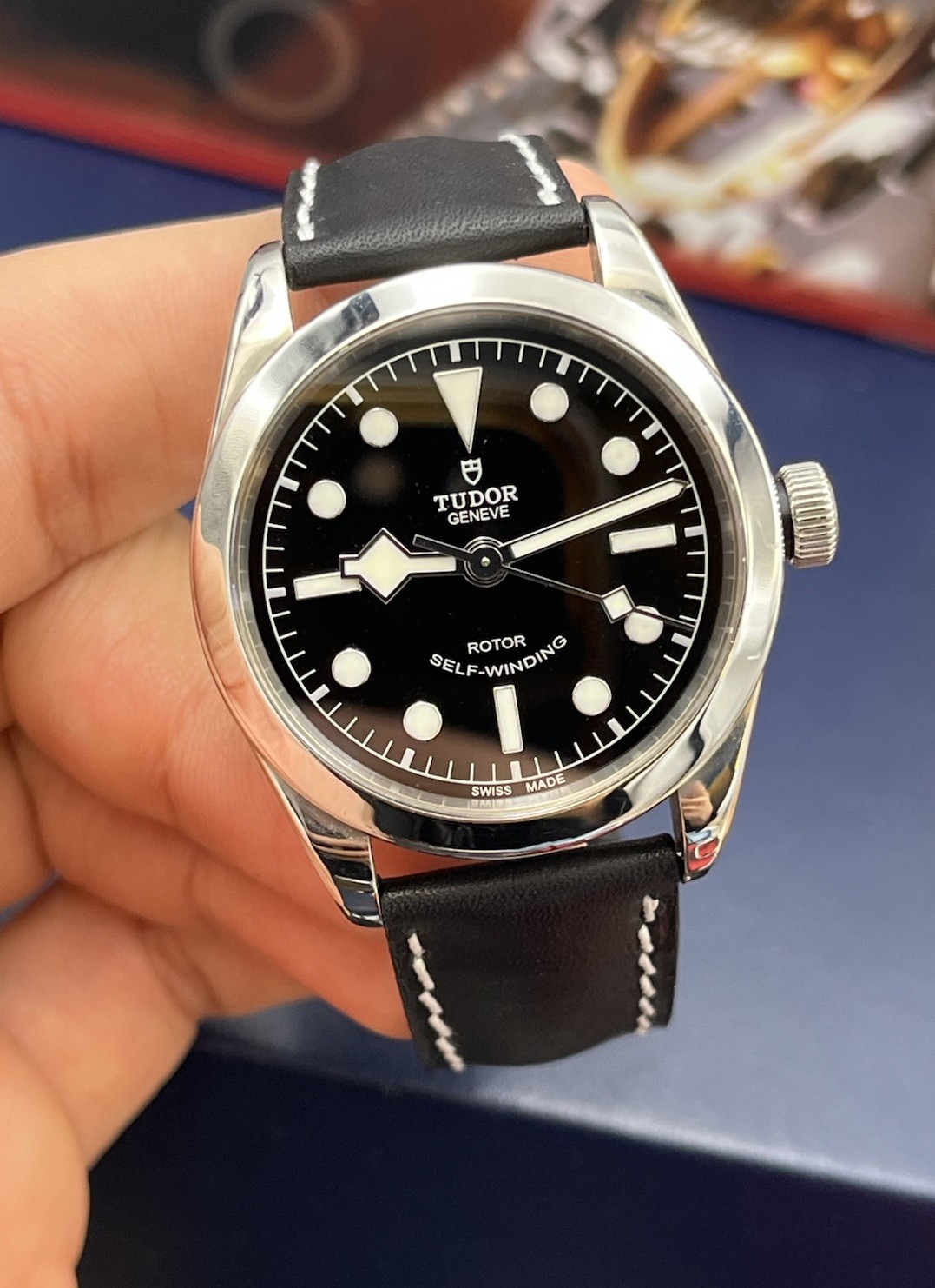 Tudor Heritage Black Bay 36, Black Dial Ref. 79500