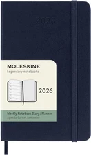 Moleskine Weekly Planner, 2026 12-Month Weekly Agenda with Space for Notes, with