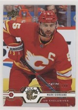 2019-20 Upper Deck UD Exclusives 98/100 Mark Giordano #185 a2u