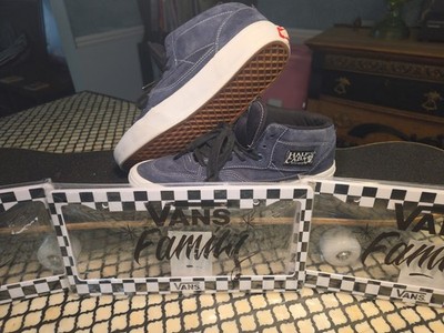 Size 10.5 - VANS Half Cab Skate Mid Blue