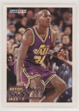 1993-94 Fleer Bryon Russell #389 08t7