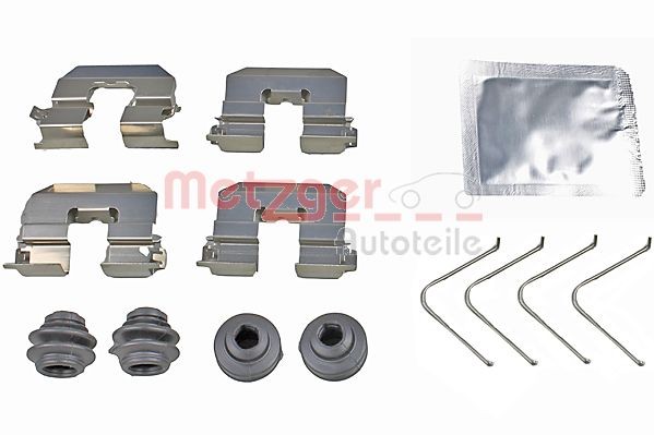 Hinterachse Metzger 109-0095 ZubehöRsatz, Scheibenbremsbelag FüR Hyundai,Kia-image
