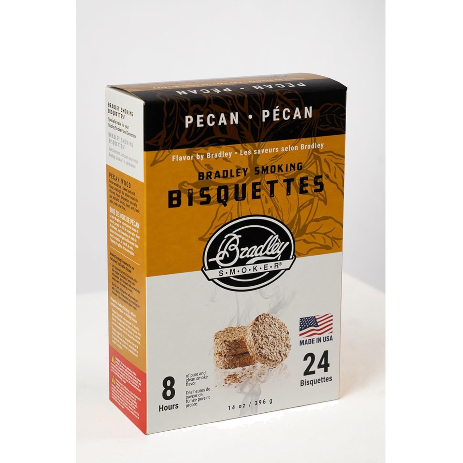Bradley Pecan Bisquettes 24 Pack - The Secret to Perfectly I