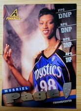 1998 Pinnacle WNBA - Murriel Page #54 (RC)