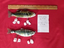 Big Bass Glide and Swim Bait Team - Two Baits