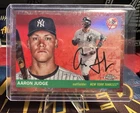 2025 Topps Chrome Platinum Aaron Judge Rose Gold Toile /75 New York Yankees