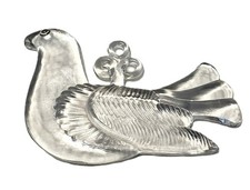 Glas Fensterbild Kosta Boda Schweden Sonnenfänger Taube