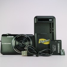 Samsung Digital Camera ST93 16.1MP Black Tested Full Working Set