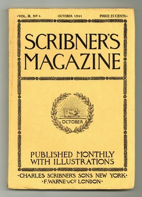 Scribner's Magazine Vol. 10 #4 VG 4.0 1891 Low Grade