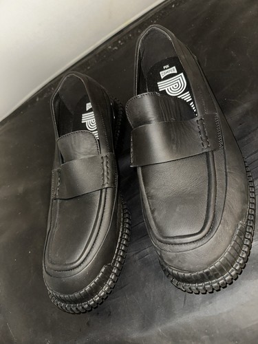 Camper Pix K100951-001 Mocassini e slip on Uomo Nero Amu06_camp 44 EU 10.5 US - Picture 2 of 18