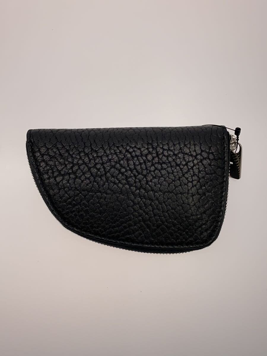 BURBERRY SMALL SHIELD ZIP WALLET COIN CASE LEATHER BLK 8080702 thumbnail 2