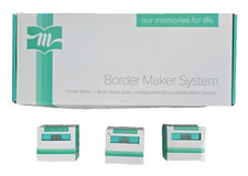 OMFL Creative Memories Border Maker System Bundle with 4 Cartridges Retired NIB 