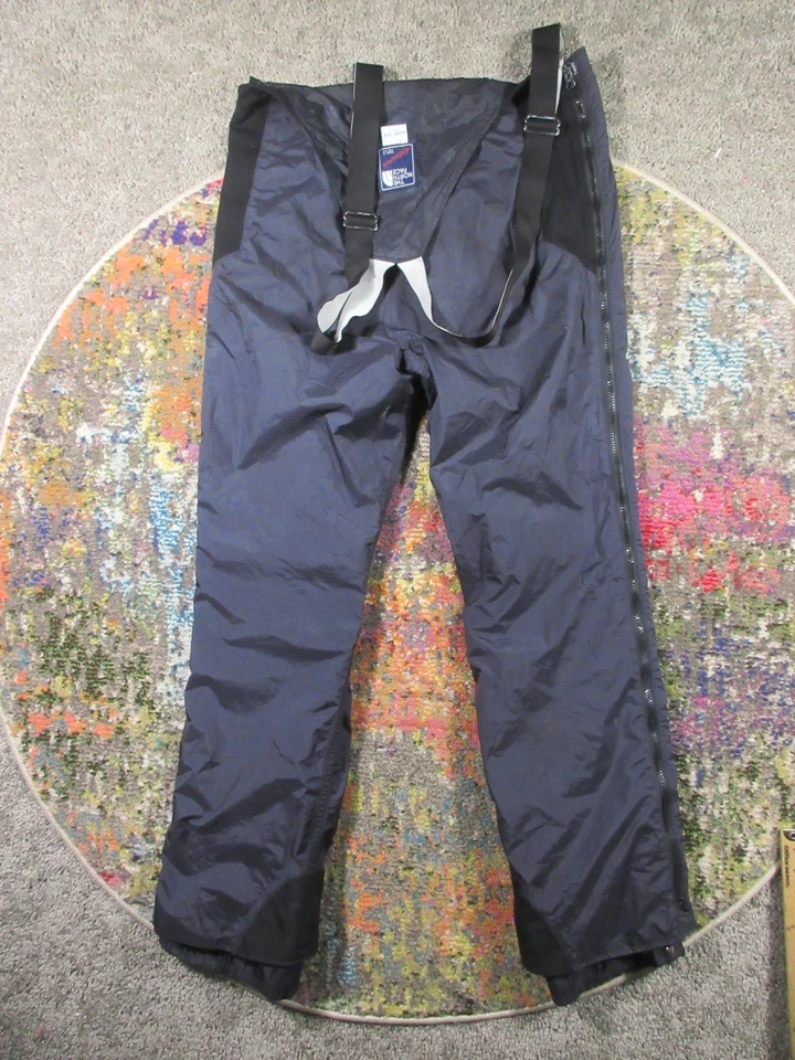 Pantalones de esquí vintage The North Face Extreme con tirantes para hombre grandes negros Gore-Tex EE. UU. Foto 2 de 4